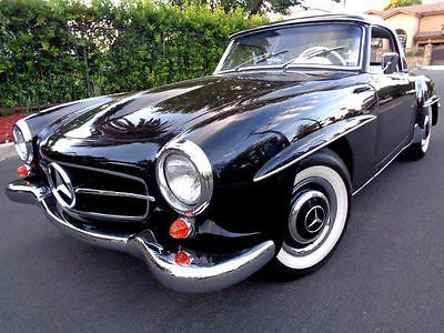 Mercedes-Benz : 190-Series Base 1962 mercedes benz 190 sl roadster