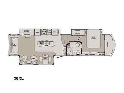 2014 Redwood Rv Redwood 36RL