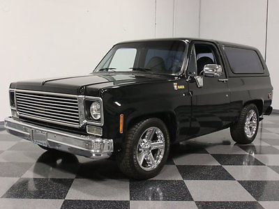 Chevrolet : Blazer K5 SITS LOW/LOOKS MEAN, 350/330 HP CRATE V8, AUTO, LONGTUBES TO DUALS, A/C, PS, PB!