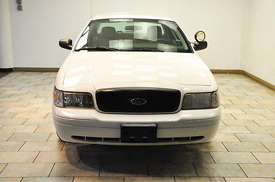 Ford : Crown Victoria Pursuit 2005 ford police interceptor 50 k white