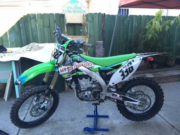 2014 Kawasaki Kx 450F