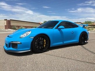 Porsche : 911 GT3 Porsche GT3 Mexico Blue 991 GT3RS Blue PDK Loaded Rare Paint To Sample