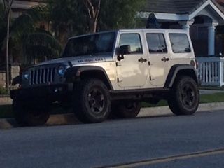 Jeep : Wrangler Unlimited Rubicon Sport Utility 4-Door 2014 grey silver jeep rubicon x hardtop