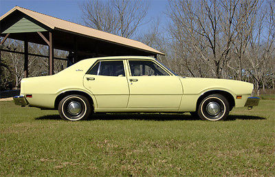 Ford : Other Maverick 1975 ford maverick base sedan 4 door 3.3 l genuine 4 950 miles from new