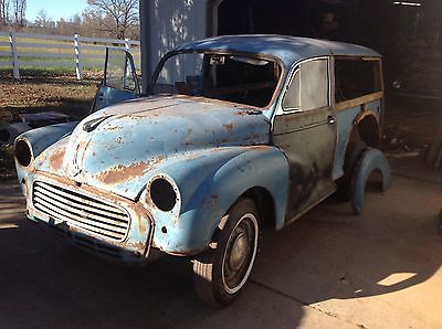 Other Makes None 1960 morris minor 1000 traveller project cars both 1960 models