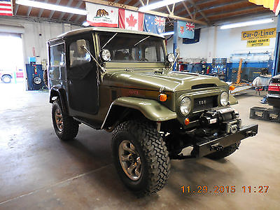 Toyota : Land Cruiser Base 1967 toyota land cruiser base fj 40 with a 350 chevy engine small block