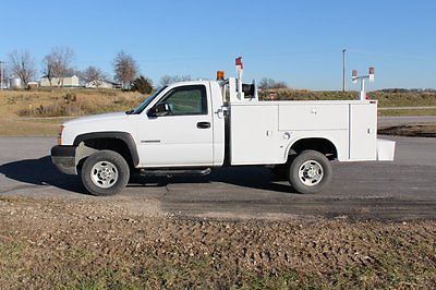 Chevrolet : Silverado 2500 Work Truck 2003 2500 service utility work truck used 6 l v 8 16 v automatic rwd pickup truck