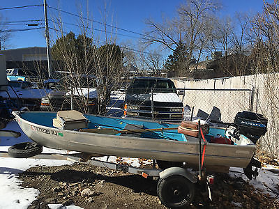 12' Fishing Boat, 7.5 HP motor, Trolling Motor, and much more.