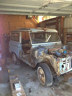 Ford : Bronco 1971 ford bronco project