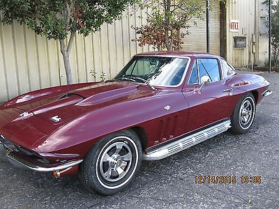 Chevrolet : Corvette 1966 chevrolet corvette stringray coupe