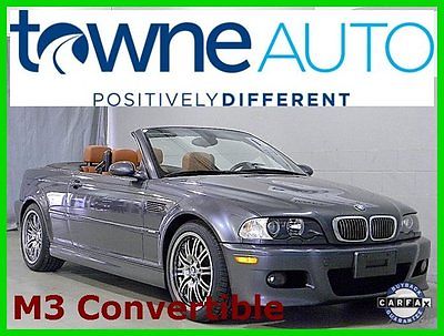 BMW : M3 Base Convertible 2-Door 2003 used 3.2 l i 6 24 v manual rwd convertible premium