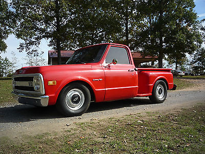 Chevrolet : C-10 custom 70 c 10 short wheel base rare stepside 350 v 8 350 auto trans nice truck