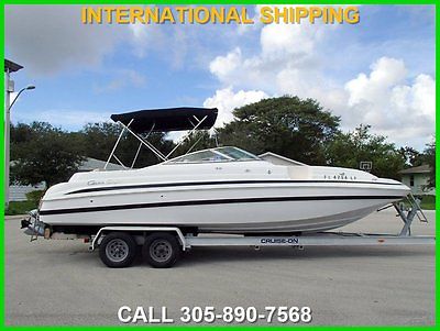 2000 CHRIS CRAFT 262 SPORT DECK! ONE OWNER! 380 HOURS!