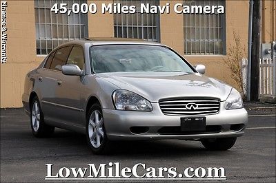 Infiniti : Q45 Q45 Premium Low Miles 2004 Infiniti Q45 Premium Sedan 45,000 Miles Navi Camera