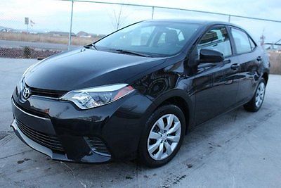 Toyota : Corolla LE 2015 toyota corolla le damaged salvage low miles economical priced to sell l k
