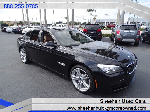 BMW : 7-Series 750i Top of the Line 1 Owner Florida Luxury Sedan! 2014 bmw 750 i black w tan leather navigation sunroof power auto air a c like new