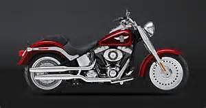 Harley-Davidson : Softail HARLEY DAVIDSON FATBOY. 2005. COLOR RED. EXTRA'S