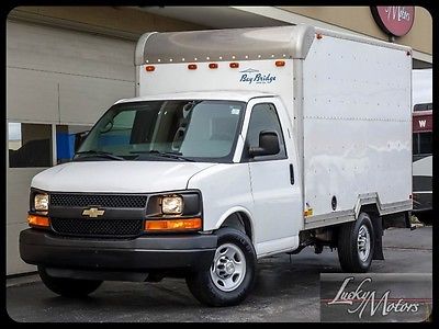 Chevrolet : Express 3500 Box Truck 2011 chevrolet express commercial cutaway 3500 box truck
