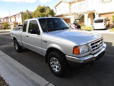 Ford : Ranger XLT Extended Cab Pickup 2-Door 2001 ford ranger xlt 4 x 2 silver excellent condition grade aim report