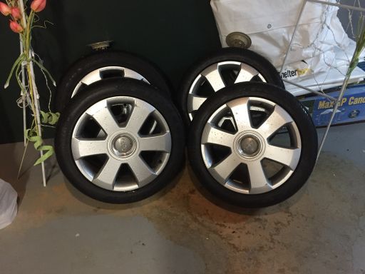 Audi tires and rims