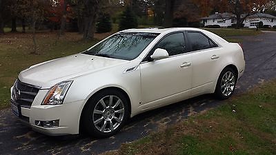 Cadillac : CTS 2008 cadillac cts awd navigation heated leather fully loaded panoramic sunroof