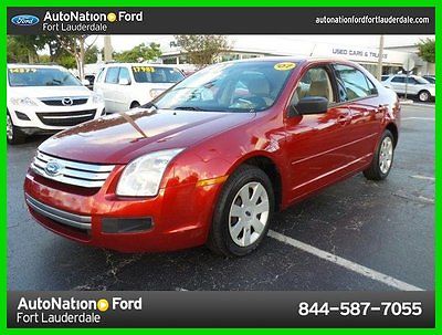 Ford : Fusion S 2007 s used 2.3 l i 4 16 v manual front wheel drive sedan