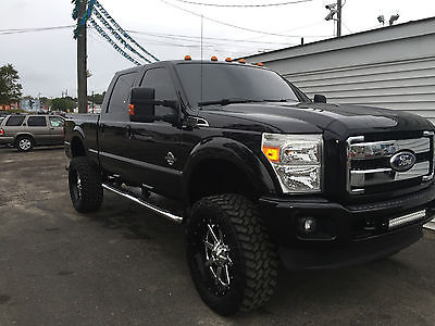 Ford : F-350 Lariat Crew Cab Pickup 4-Door 2011 ford f 350 super duty lariat crew cab pickup 4 door 6.7 l lifted 22 rims