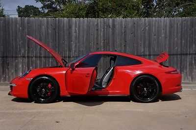 Porsche : 911 Carrera C 4S, Full Leather Red / Black, Loaded, Light Weight, 400HP, Only 3K Miles, Warranty, AWD