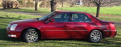Cadillac : DTS DTS 2008 cadillac dts red low miles non smoking clean carfax new tires
