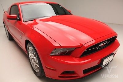 Ford : Mustang V6 Premium Coupe RWD 2014 tan leather single cd used preowned we finance 35 k miles