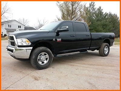 Ram : 3500 ST 2012 dodge ram 4 x 4 3500 hd 6.7 l cummins turbo diesel at pickup 102 k miles