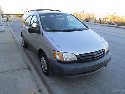 Toyota : Sienna LE Passenger Minivan Van 2003 le used 3 l v 6 automatic fwd minivan van premium