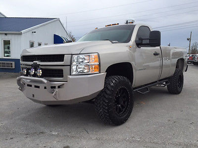 Chevrolet : Silverado 2500 LT1 2007 chevrolet silverado 2500 4 x 4 6.6 duramax regular cab long bed low miles