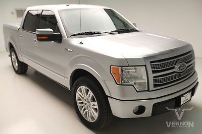 Ford : F-150 Platinum Crew Cab 2WD 2010 leather heated cooled rear camera mp 3 auxiliary we finance 57 k miles