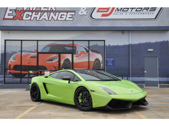 Lamborghini : Gallardo 2dr Cpe LP57 2012 lamborghini lp 570 4 superlegerra verde ithaca 8 k miles