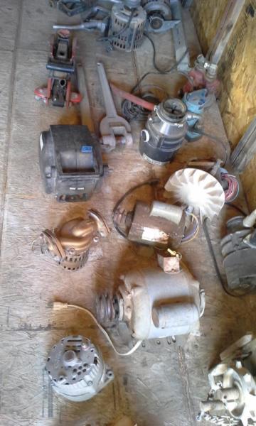 Small motors, water pumps, 1