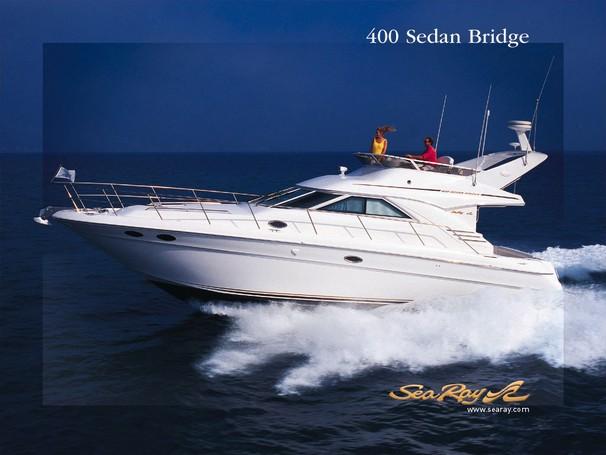 2002 Sea Ray 400 Sedan Bridge