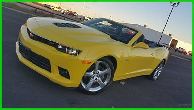 Chevrolet : Camaro 2SS 2015 chevy camaro conv 2 ss 20 alloy navigation auto hud remote start