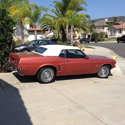 Ford : Mustang 351 Windsor 1969 ford mustang convertable 351 windsor