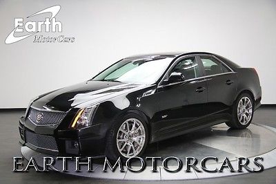 Cadillac : CTS V Sedan 4-Door 2012 cadillac cts v sedan navigation heated cooled seats large suroof