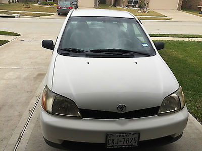 Toyota : Echo Base Sedan 2-Door 2002 toyota echo white coupe a c with in dash dvd gps am fm and rear view camera