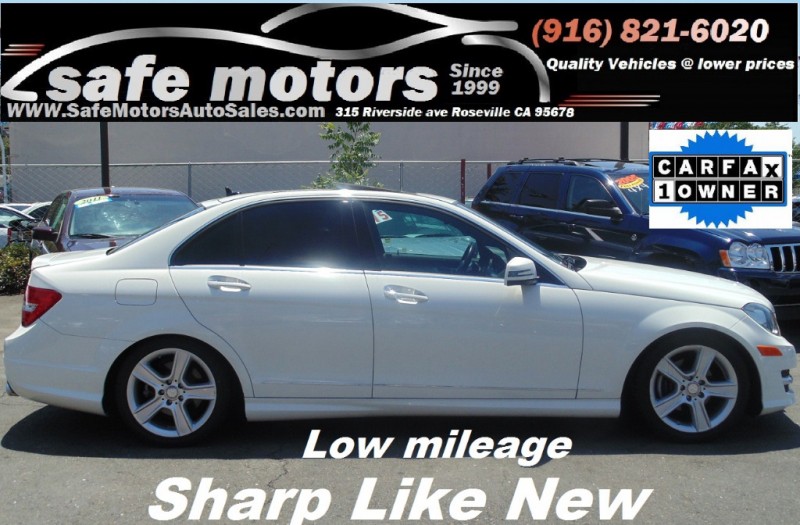 2012 Mercedes Benz C Class  C250 Sport AMG styling package 1-Owner Low Mileage