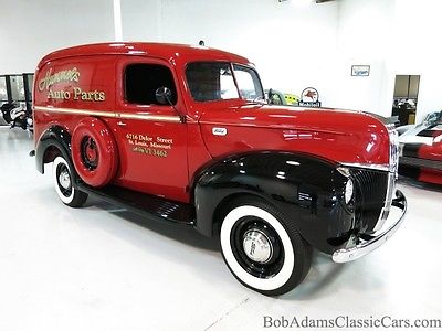 Ford : Other Panel Delivery truck 1941 ford panel delivery truck stunning completely rotisserie restored