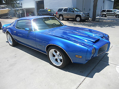 Pontiac : Firebird Coupe 1972 pontiac firebird classic coupe blue v 8 formula 400