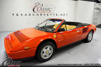 Ferrari : Mondial Rare Find, Low Original Miles, Only 2 Owners, Fresh Service, Garage Kept