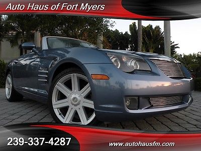 Chrysler : Crossfire Limited Convertible Ft Myers FL We Finance & Ship Nationwide Only 21k Miles! Heated Seats CD Player Leather
