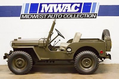 Ford : Other CANADIAN M38 JEEP~FULLY RESTORED~HISTORY~DOCUMENTATION~4X4~WILLYS~WOW~