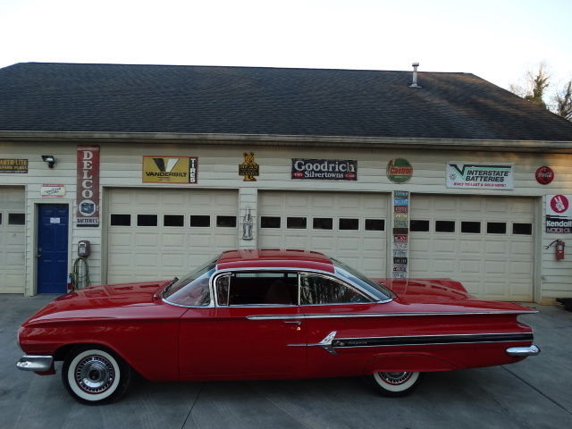 Chevrolet : Impala IMPALA 1960 impala bright red paint nice interior