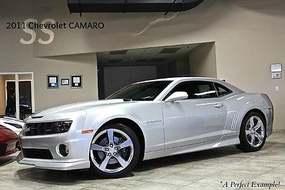Chevrolet : Camaro 2dr Coupe 2011 chevrolet camaro 2 ss coupe 36 k msrp rs package 6 speed manual low miles
