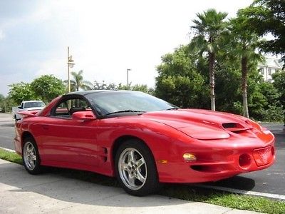 Pontiac : Trans Am Red 2002 trans am with ws 6 package red